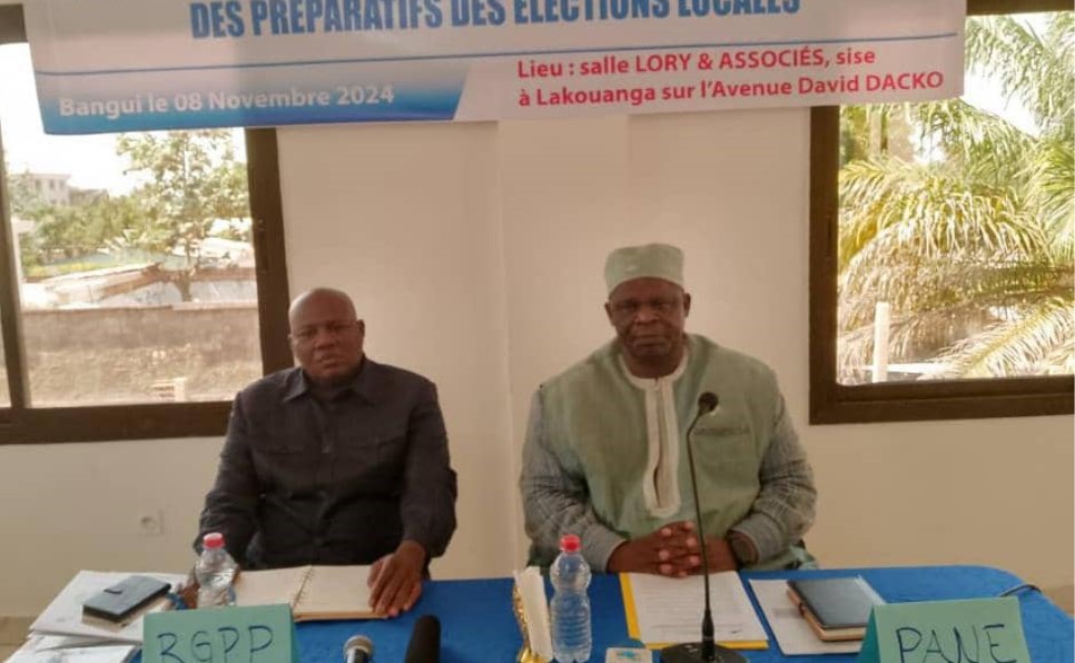 Centrafrique : l’ANE communique sur l’état d’avancement des préparatifs des élections locales
