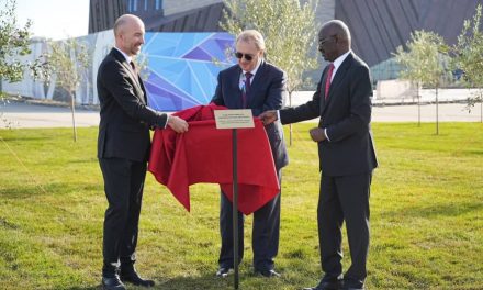 Russie/Afrique : Inauguration du monument d&rsquo;amitié Russie-Afrique au parc d&rsquo;attraction de l&rsquo;université Sirius