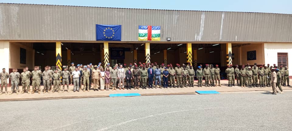 L’EUTM rouvre l’école nationale des sous-officiers de Bangui