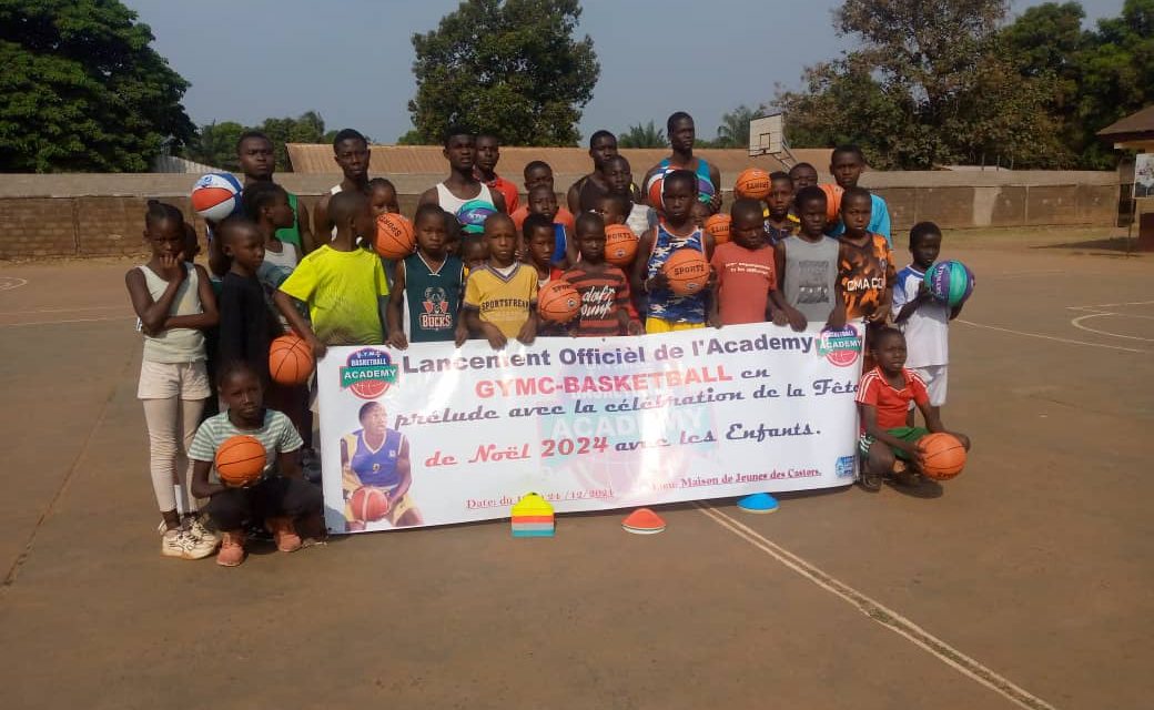 Centrafrique : lancement officiel de l’Académie GYMC-Basketball à Bangui