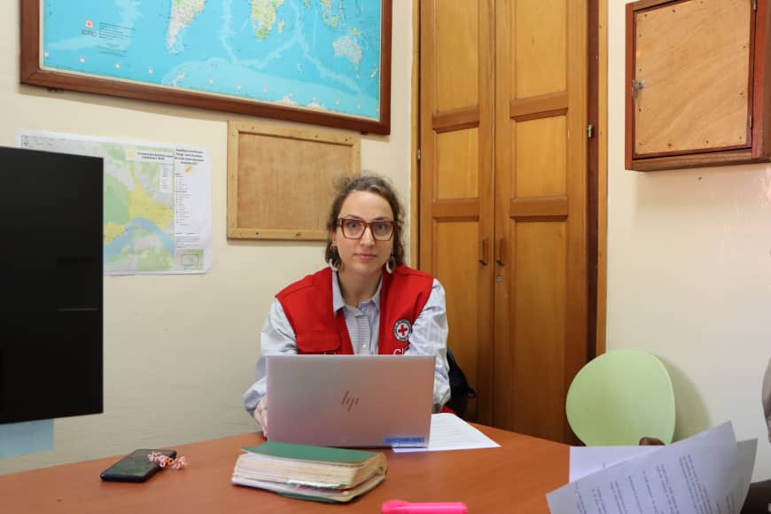 Liliane Salloum, Cheffe de la sous délégation du CICR de Bambari  brosse la situation humanitaire dans le haut mbomou