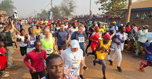 Centrafrique : 10e édition de semi-marathon à Bangui
