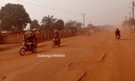 Centrafrique : la population de Bimbo se plaint des conséquences de la poussière sur leur santé