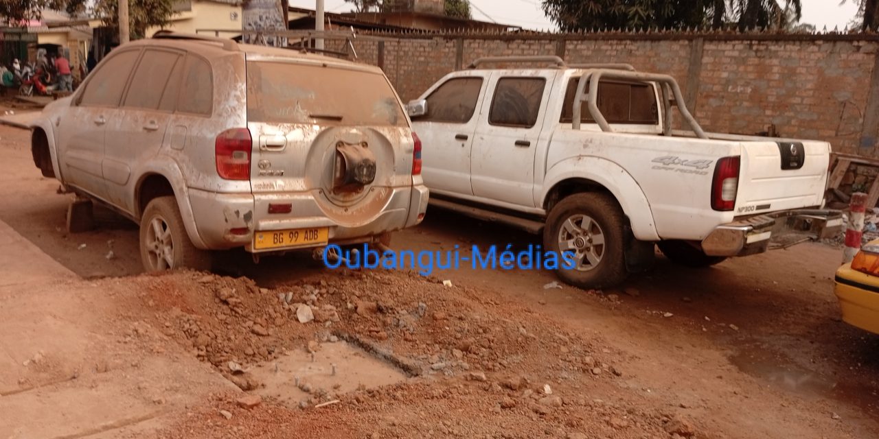 Centrafrique : stationnement anarchique des véhicules et garages, un défi majeur pour les mairies de la place
