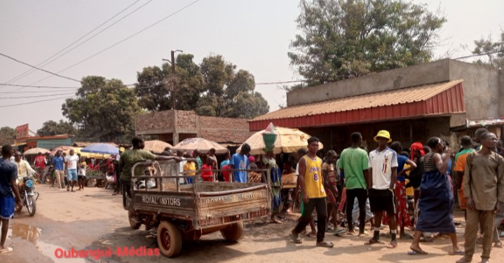 Centrafrique : manifestation au marché Mpoko-Bac contre les FACA suite au décès d’un commerçant