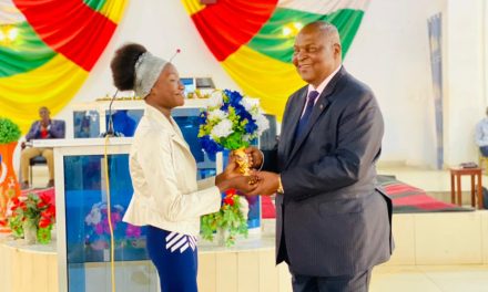 Centrafrique : l&rsquo;Eglise Baptiste de Ngoubagara présente ses vœux de nouvel an au Président de la République