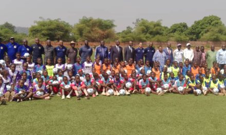 Centrafrique : lancement du projet FIFA Football For schools à Bangui