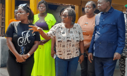 Centrafrique : dernière visite du ministre Bruno Yapandé sur le chantier de marché Pétévo