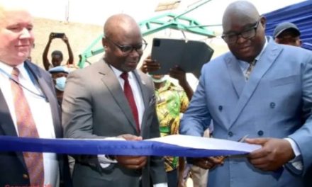 Centrafrique : le ministre d&rsquo;État à la Justice, Arnaud Djoubaye-Abazène inaugure un nouveau bloc de quatre bâtiments à la maison d&rsquo;arrêt de Ngaragba