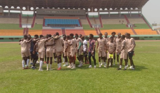 Centrafrique : les fauves de Bas-Oubangui toujours en préparation pour le CHAN 2025