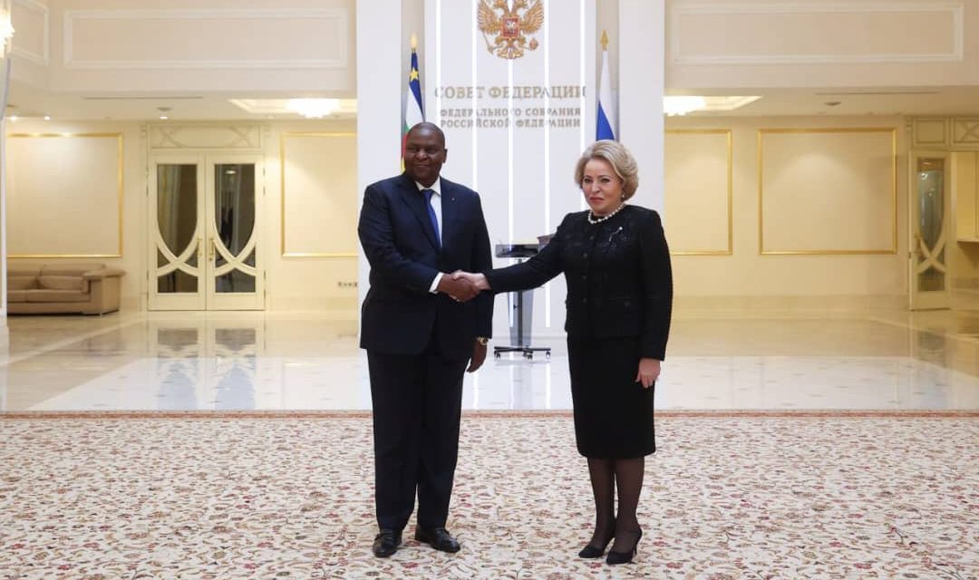 Valentina Matvienko: la Visite du Président Touadera à Moscou, une étape importante de coopération multiforme