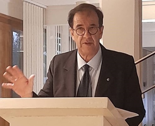 L’ambassadeur de France Bruno Foucher, présente ses vœux de 2025 aux médias centrafricains