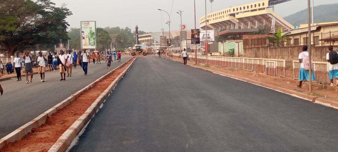 Centrafrique : état de réhabilitation d’au moins 75km des routes dans la ville de Bangui