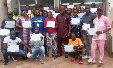 Centrafrique : 26 apprenants en pisciculture reçoivent leur certificat de fin de formation