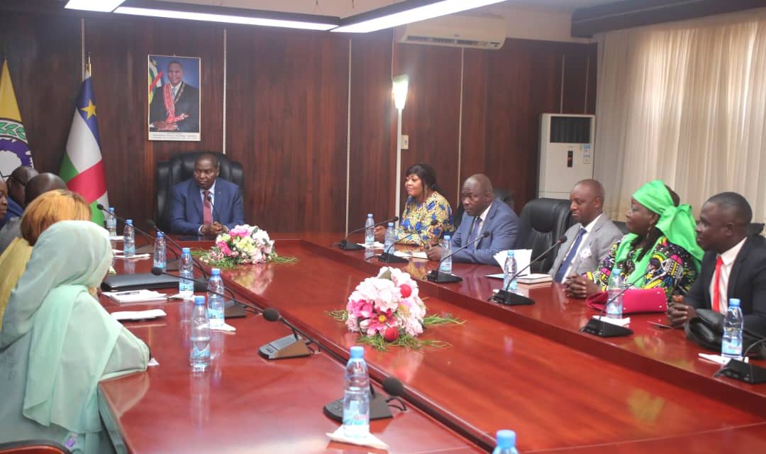 Centrafrique : la CVJRR présente son rapport d’avancement au Président Touadéra
