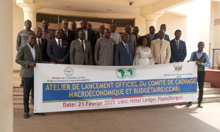 Centrafrique : lancement officiel du comité de cadrage macro-économique et budgétaire à Bangui