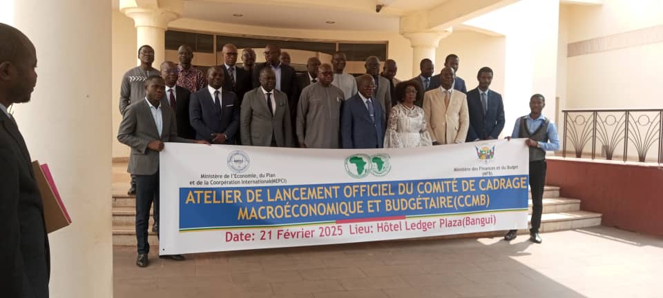 Centrafrique : lancement officiel du comité de cadrage macro-économique et budgétaire à Bangui