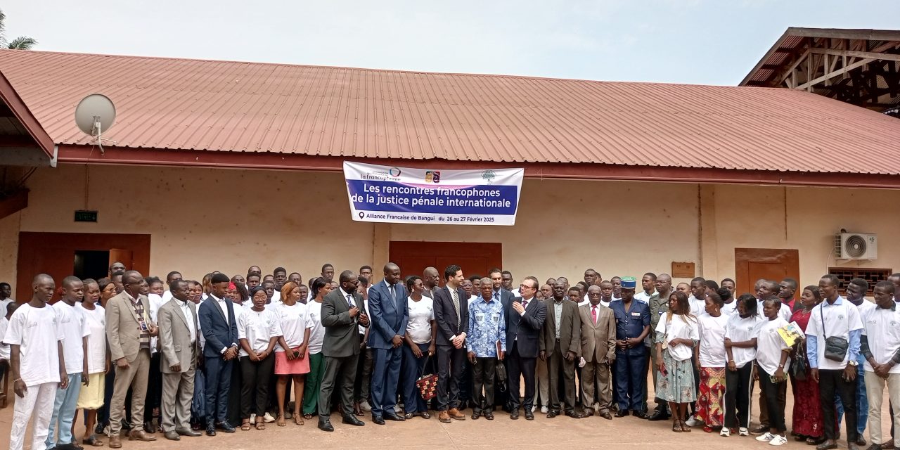 Centrafrique : la CPS initie la première Journée de Rencontres francophones de la justice pénale internationale