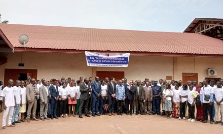Centrafrique : la CPS initie la première Journée de Rencontres francophones de la justice pénale internationale