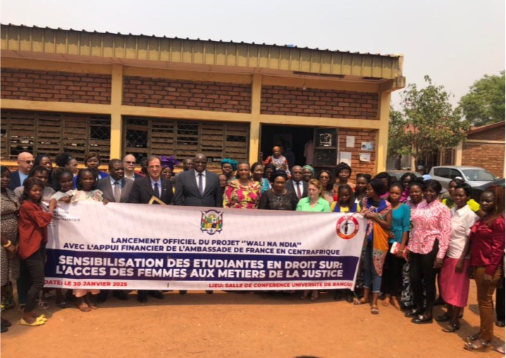 Centrafrique : lancement officiel du projet « Wali Na Ndjia » à l’Université de Bangui