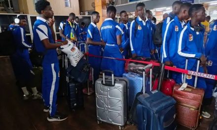 CAN U17 : les Fauves cadets sont arrivés au Maroc