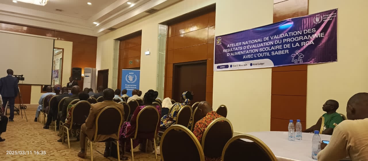 Clôture de l&rsquo;atelier de validation des résultats de l&rsquo;outil SABER à Bangui