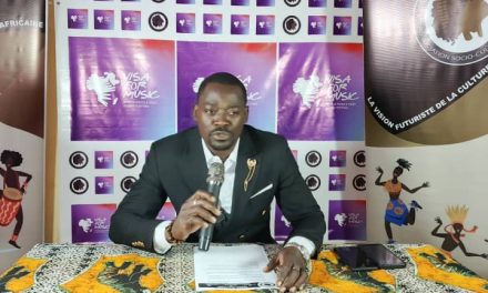 L&rsquo;ambassadeur Marius Roméo Gamando encourage les artistes centrafricains à postuler massivement pour le festival Visa for Music