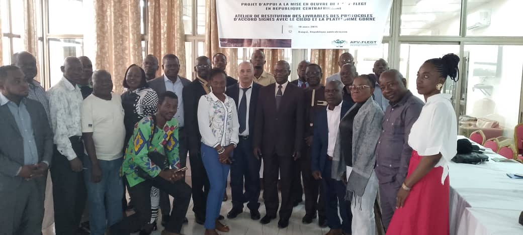 CENTRAFRIQUE : CIEDD et GDRNE passent en revue leurs activités