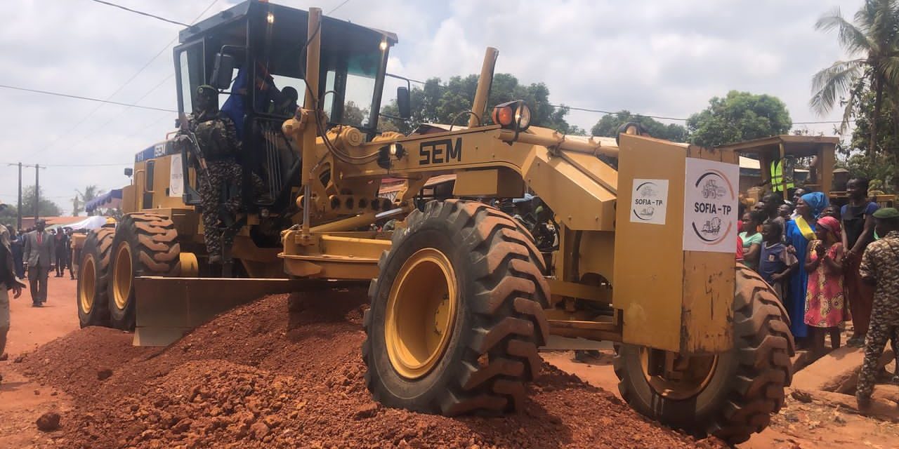 Centrafrique : réhabilitation des infrastructures routières des artères de Bangui