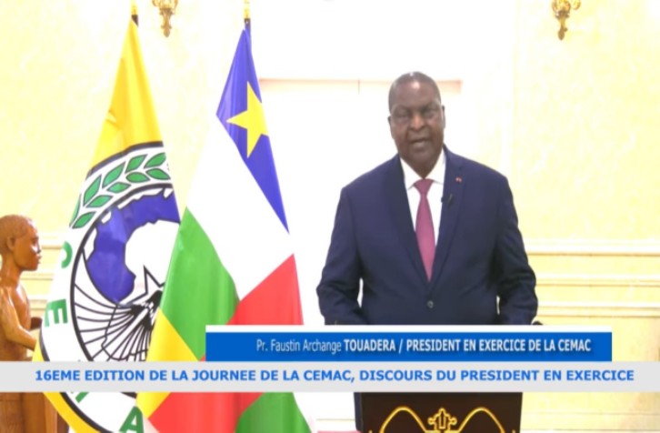 Message du Président Touadéra à l’occasion de la 16e édition de la Journée de la CEMAC