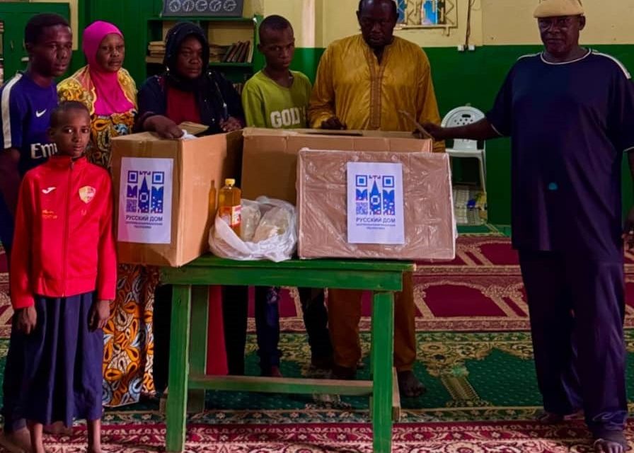 La Maison Russe de Bangui assiste des familles musulmanes pendant ce mois sacré du Ramadan