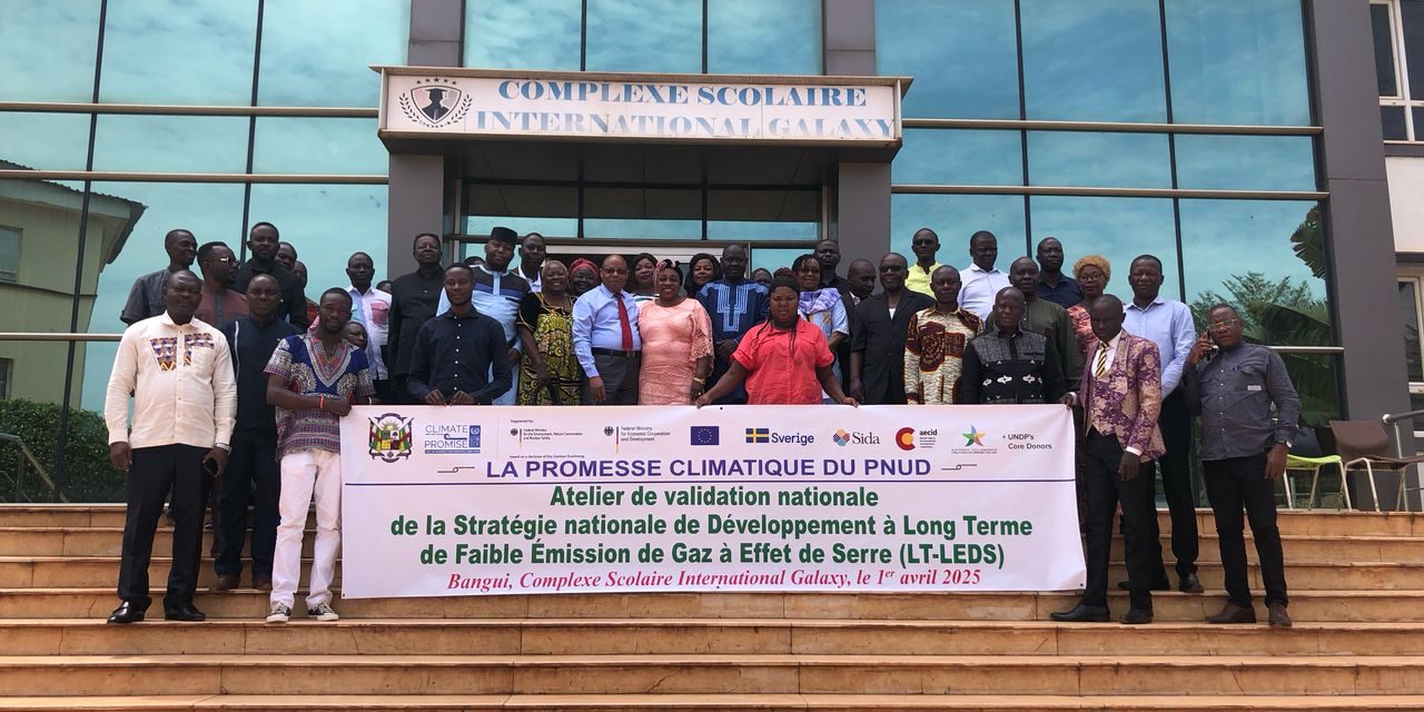 Centrafrique : atelier de validation de la stratégie nationale de développement à long terme de faible émission de gaz à effet de serre