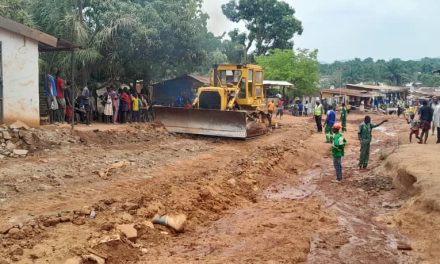 Centrafrique : poursuite des travaux de réhabilitation de l’axe Kete-nguere, Padre Pio à Bangui