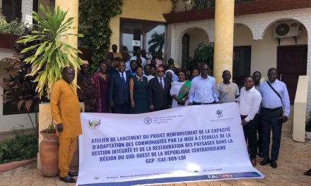 Centrafrique : le Gouvernement lance un projet de la protection de l&rsquo;environnement avec l&rsquo;appui financier de la FAO