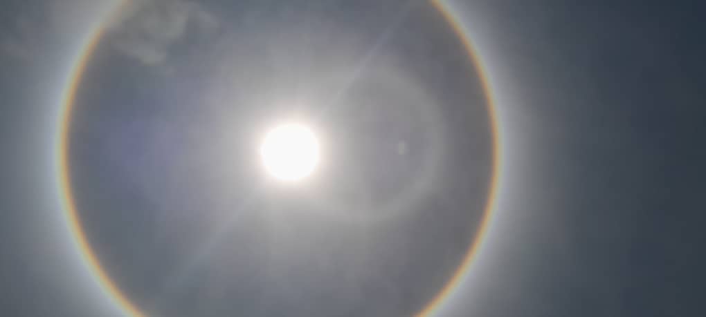 Centrafrique : un Halo solaire dans la capitale Bangui