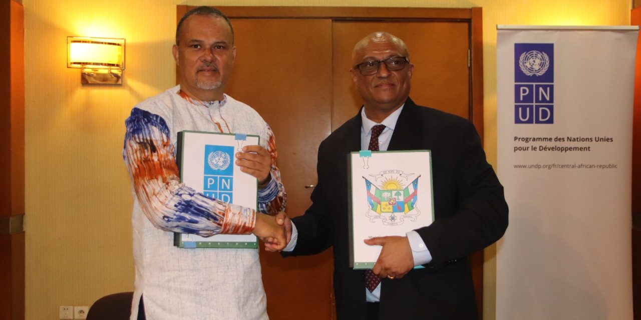 PNUD accorde 288 000 000 millions de FCFA pour lutter contre les changements climatiques à Bangui et ses péripheries
