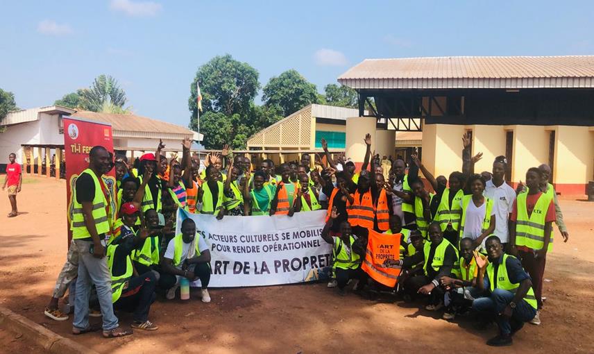 Centrafrique : des acteurs culturels mobilisés pour l’action citoyenne « Kwa Ti Kodro »