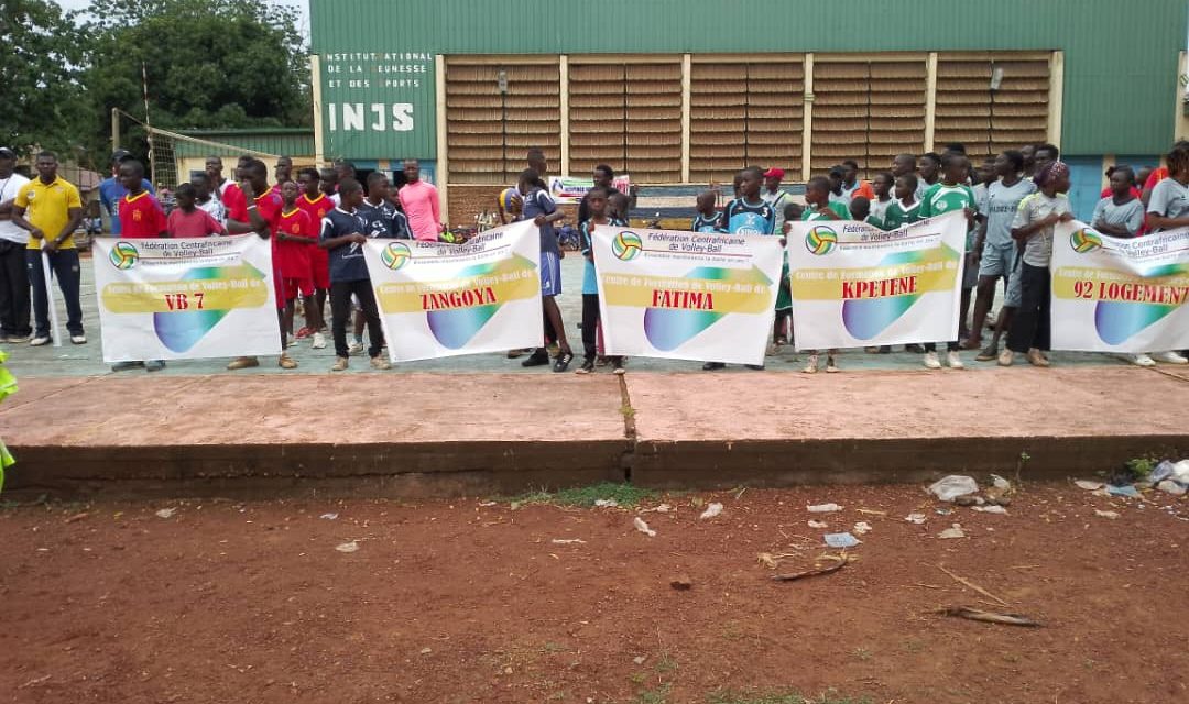 Centrafrique : reprise du championnat de volleyball de la ligue de Bangui pour l’année 2024-2025