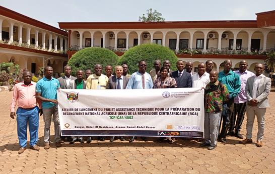La Centrafrique veut actualiser ses données statistiques agricoles