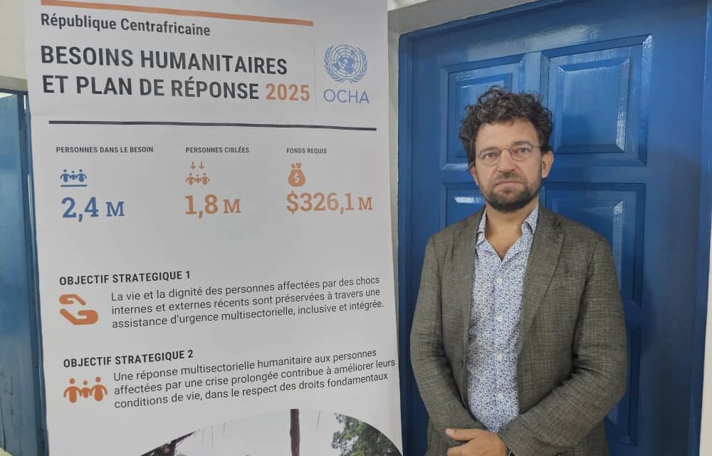 Centrafrique : Face à la tension sécuritaire à Zemio, OCHA appelle à protéger les personnes en besoin humanitaire