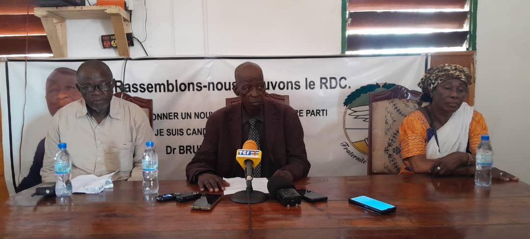 Le parti du Rassemblement démocratique centrafricain (RDC) annonce la date du congrès du 12 au 13 juin 2025