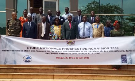 Centrafrique : tenue à Bangui des travaux de la phase 2 du processus d&rsquo;élaboration de l&rsquo;Etude notariale prospective RCA 2050