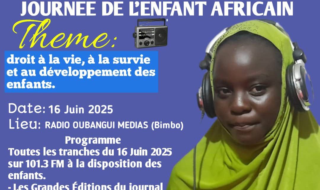 Le monde célèbre la journée internationale de l’enfant africain, un moment d’appel au respect des droits de l’enfant