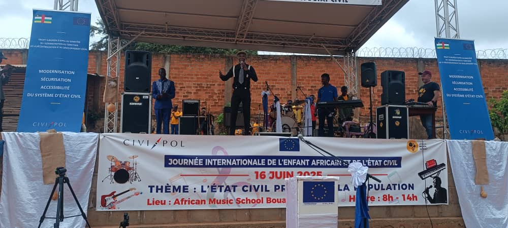 RCA : « L’Etat Civil proche de la Population » tel est le thème de la Journée Mondiale de l’Enfant Africain et de l’Etat civil à Bouar