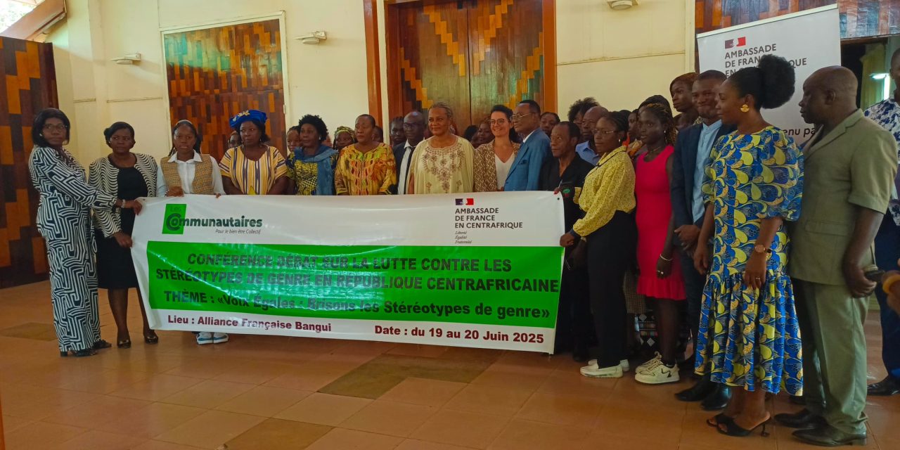 Centrafrique : une conférence-débat pour déconstruire les stéréotypes de genre et promouvoir l’égalité