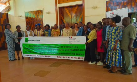 Centrafrique : une conférence-débat pour déconstruire les stéréotypes de genre et promouvoir l’égalité