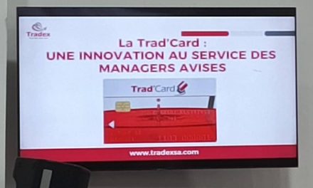« Trad&rsquo;Card », une solution technologique developpée par la société Tradex pour satisfaire sa clientèle