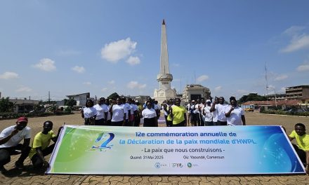 Cameroun : Commémoration réussie de la 12ᵉ Déclaration de la Paix mondiale à Yaoundé