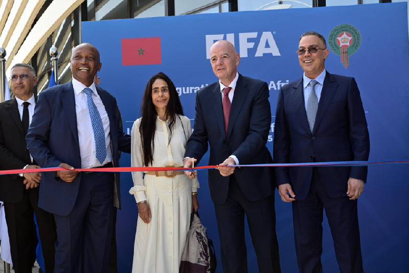 Maroc : Inauguration du bureau Afrique de la FIFA au Complexe de football Mohammed VI