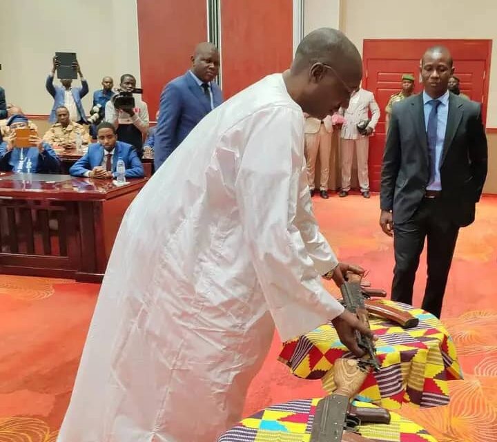 Centrafrique : les groupes armés 3R et UPC déposent officiellement les armes